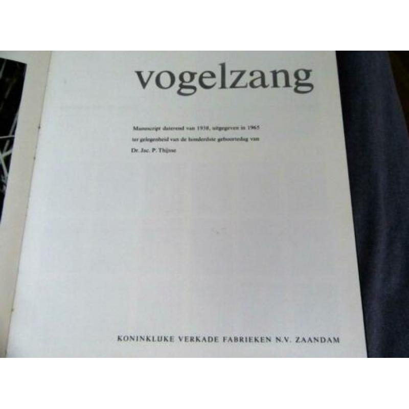 Vogelzang Dr. Jac.P.. Thijsse
