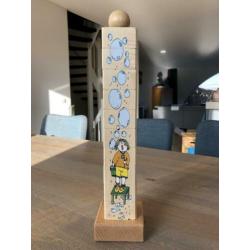 Houten Janbibejan stapelpuzzel zgan