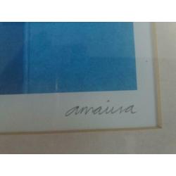 Litho van Australische kunstenares Amaina