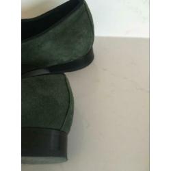 Marcos Nalini veterschoenen 39 nieuwstaat 199,- groen Fred