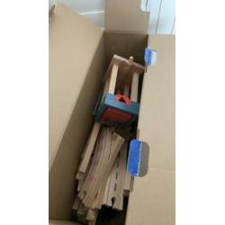 Thomas de trein houten rail, fisher price, perfecte staat