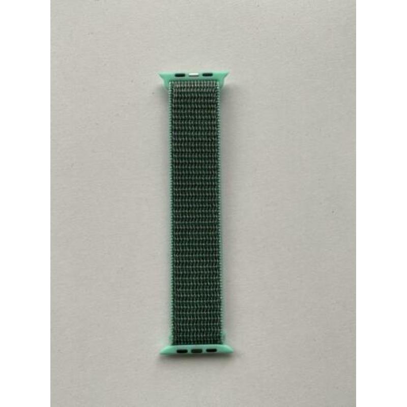 Apple Watch nylon sportbandje groen