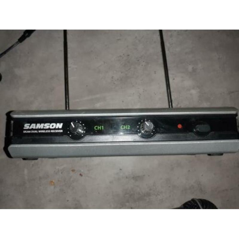 samson sr266 draadloze microfoon set