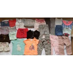 Pakket Meisjes kleding 80 incl. Feetje/Babyface/Noppies
