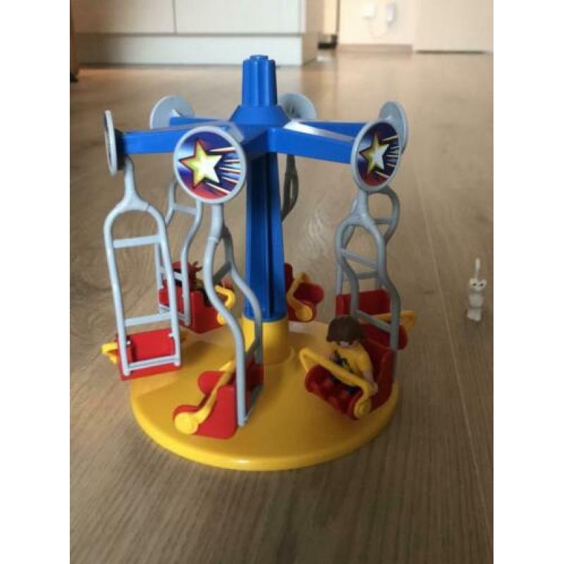 Playmobil speeltuin en clown met ballonnen