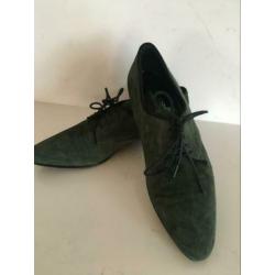 Marcos Nalini veterschoenen 39 nieuwstaat 199,- groen Fred