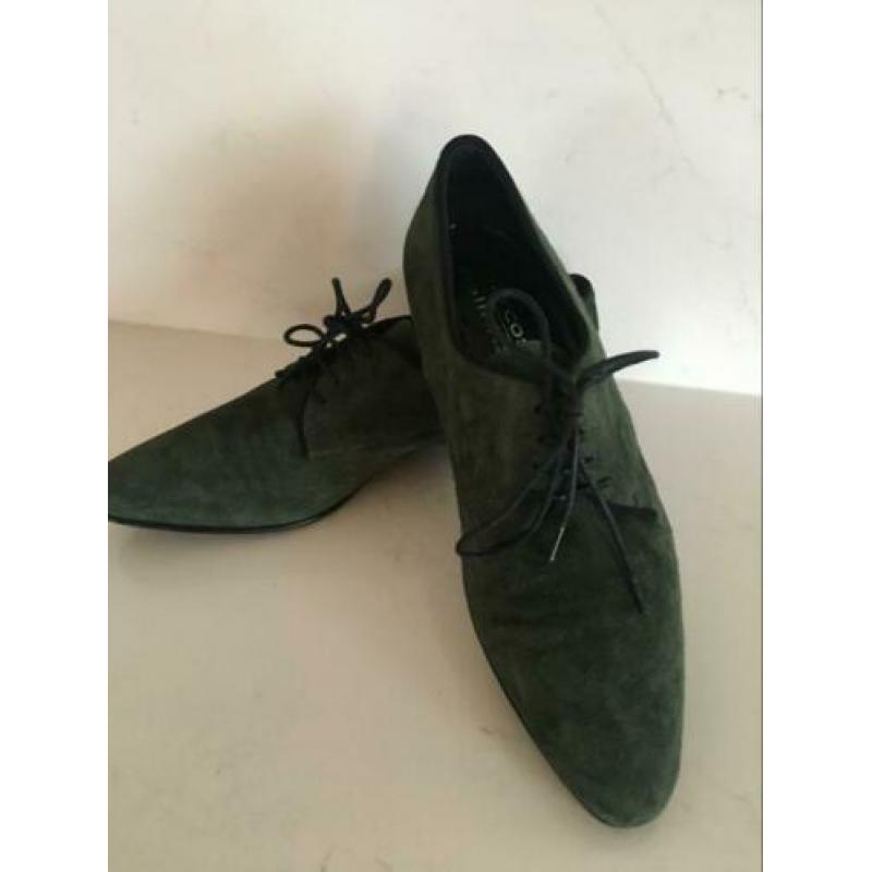 Marcos Nalini veterschoenen 39 nieuwstaat 199,- groen Fred
