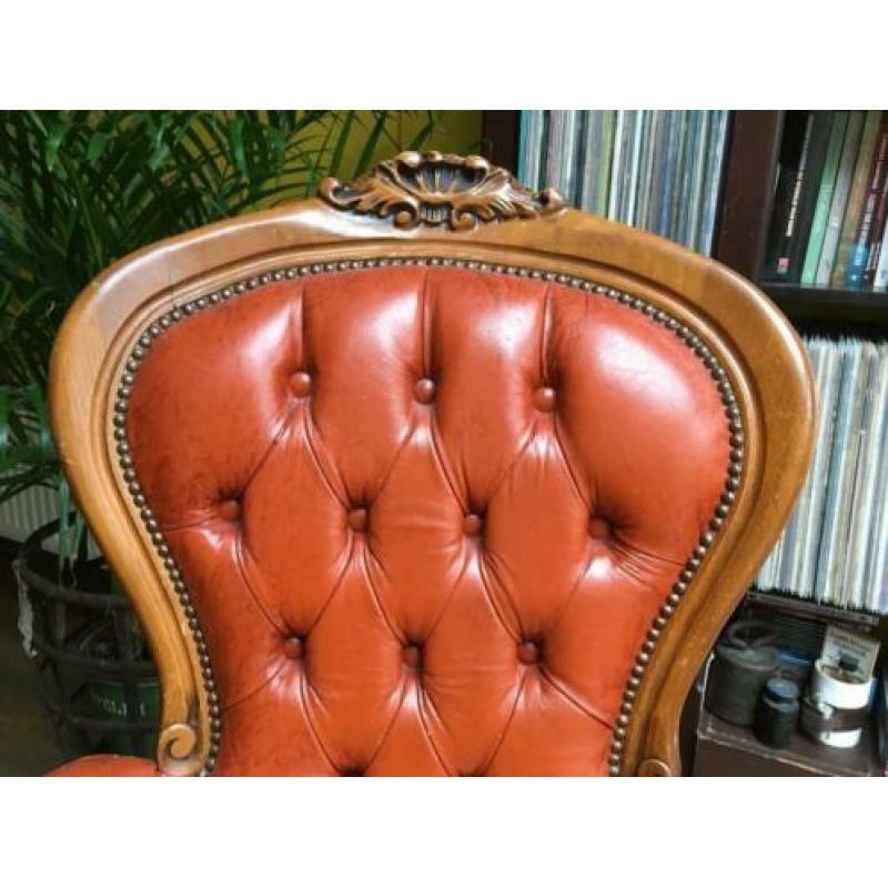 Unieke Chesterfield fauteuil