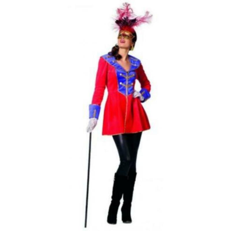 Mooie rood/paars/gouden CIRCUS DIRECTEUR?PISTE DIRECTEUR jas