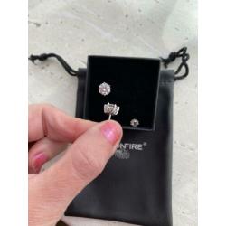 Diamonfire oorknopjes 0,2 crt
