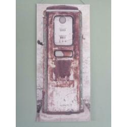 Industriële vilten wand doek/schilderij