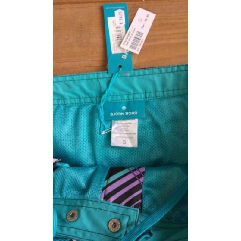 BJÖRN BORG - Mooie dames short mt. S - nieuw
