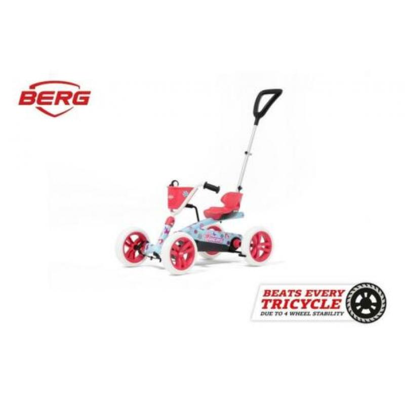 BERG BUZZY BLOOM skelter 2-in-1 met DUWSTANG nieuw
