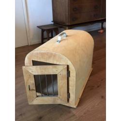 Houten bench voor kleine hond of tekkelbench