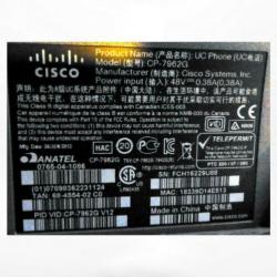 Cisco IP telefoon, type CP-7962G, 2 poorts 100Mbit netwerks