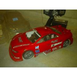 Protech auto nitro hpi 2,5cc motor , bijna nieuw zie foto,s
