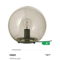 Mooie tafel lampen. IKEA Fado.