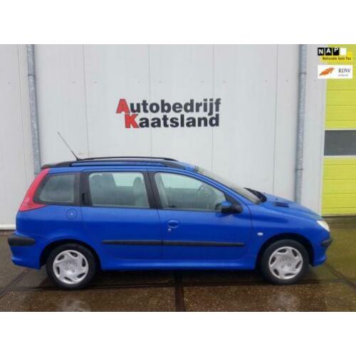 Peugeot 206 SW 1.4 X-line NIEUWE APK