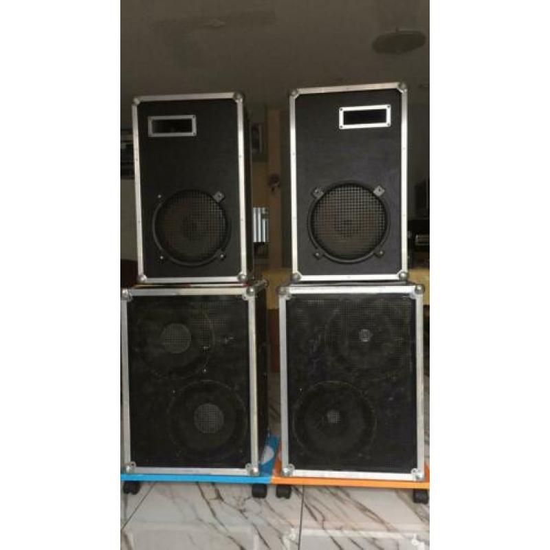 Set speaker 2x sub 2xspeaker