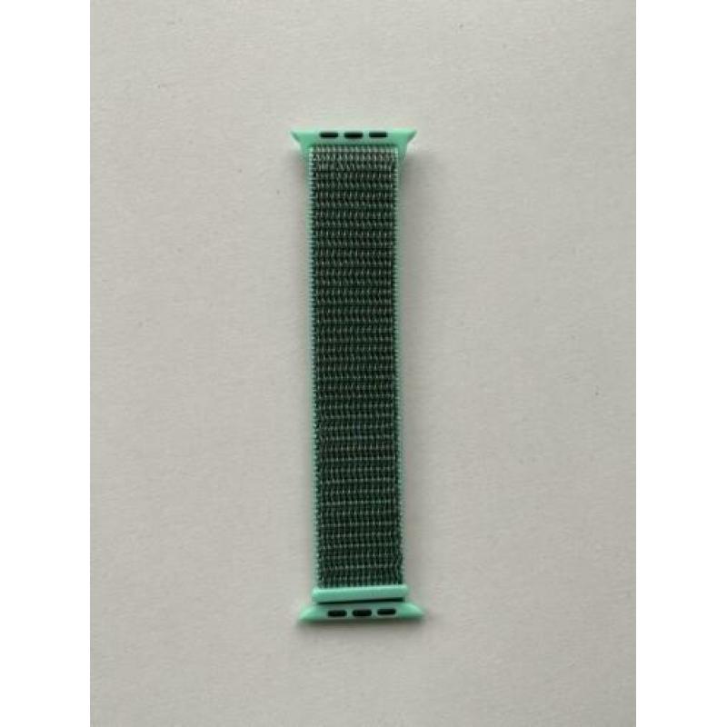 Apple Watch nylon sportbandje groen