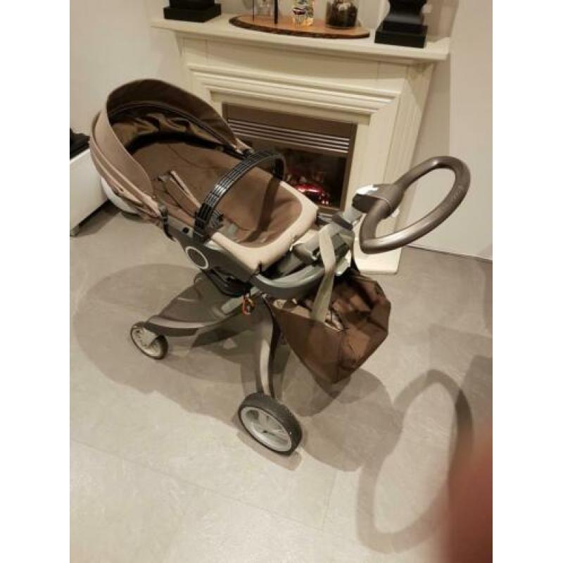 Stokke reiswieg en buggy met luiertas
