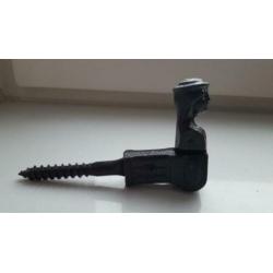 IJzeren luiken houders.. antiek 27 stuks