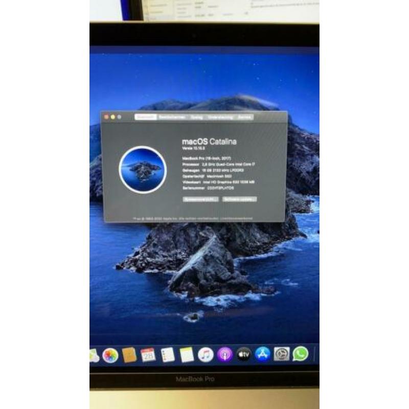 Macbook pro 15 / 2017 / 16GB / radeon 555 / I7 / touchbar