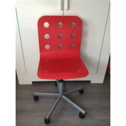 Bureaustoel ikea rood