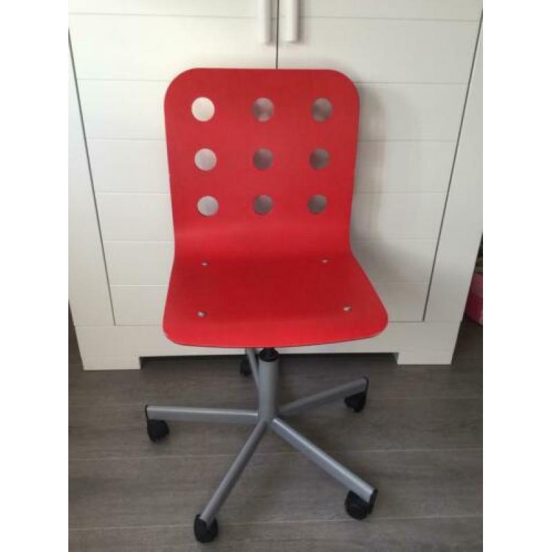 Bureaustoel ikea rood