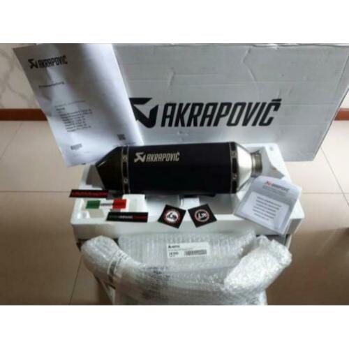 Akrapovic Vespa iget origineel