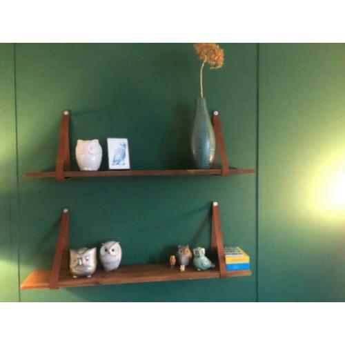 Lederen planken dragers, leren plankendragers