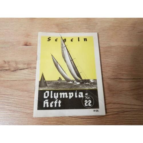 WO2 DUITS Boekje Olympische Spelen 1936 - nr.22 Segeln