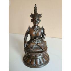 Beeld Burmese koning 'Nats', brons, Birma, Burma, Maynmar