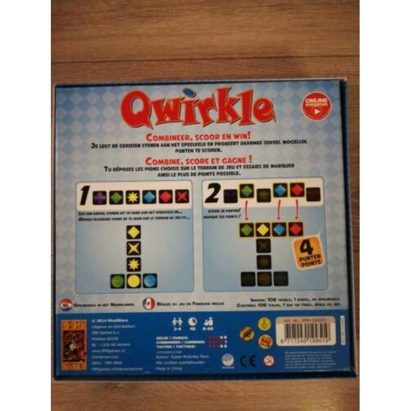 QWIRKLE, Combineer, Scoor en Win! Spel is in Nieuwstaat