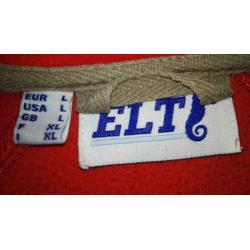 ELT Fleecevest Fleece Rood mt L Gedragen maar zeer netjes K