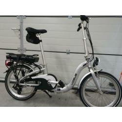 Aluminium elektrishe vouwfiets Tesla 7 versnelling 12 AH