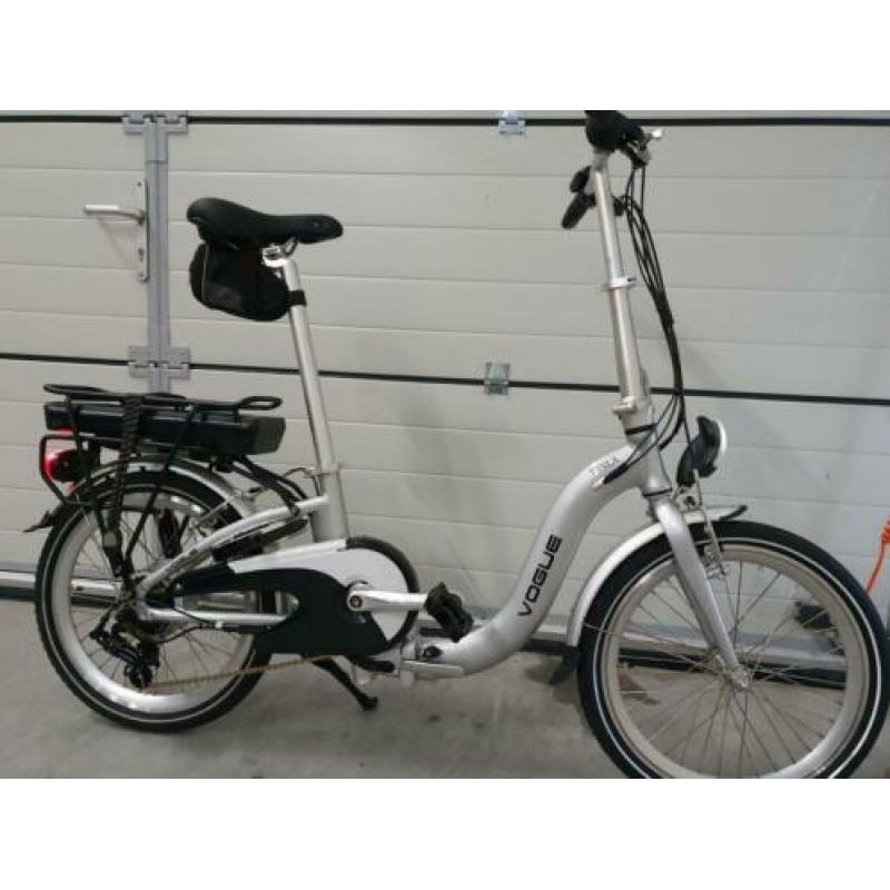 Aluminium elektrishe vouwfiets Tesla 7 versnelling 12 AH