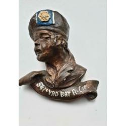 Oude wandplaquette Verbindingsdienst