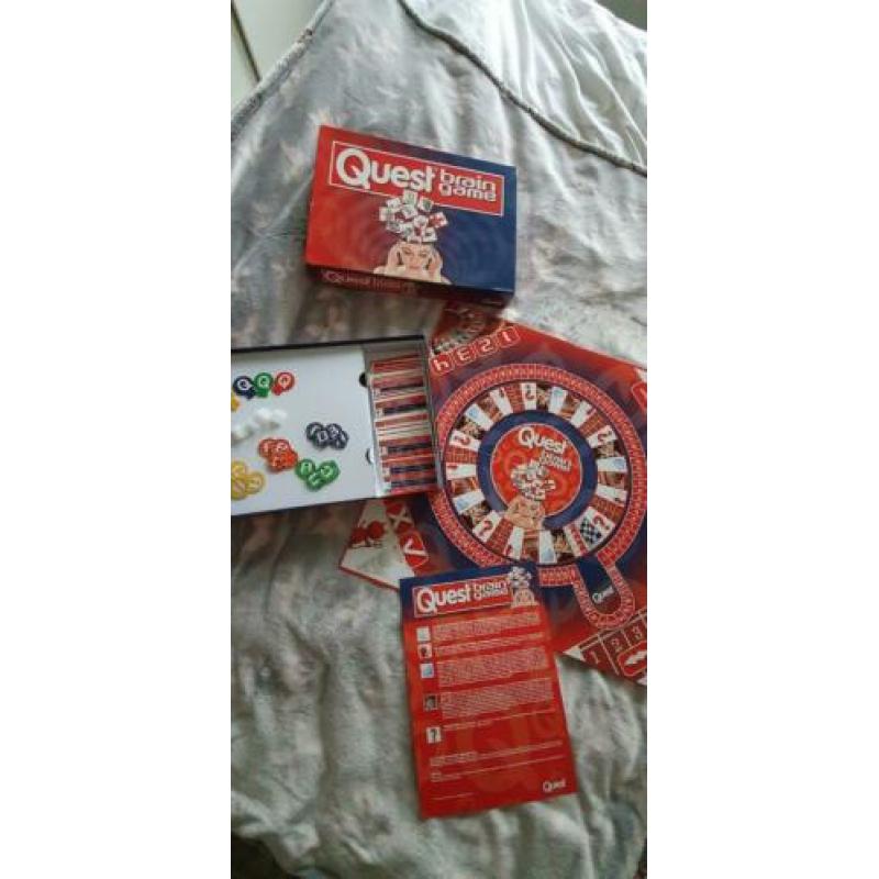 Quest brain game, super leuke vragen. Nieuw zie alle foto's