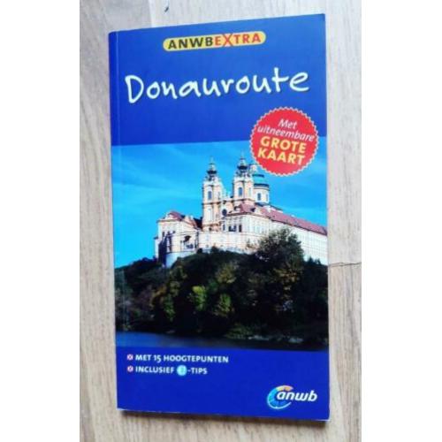 ANWB Extra: Donauroute met grote uitneembare kaart