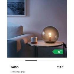 Mooie tafel lampen. IKEA Fado.