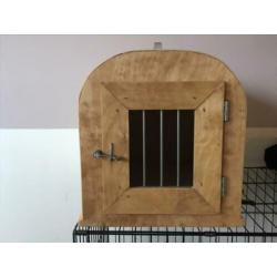 Houten bench voor kleine hond of tekkelbench