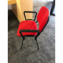 6 vergader bureau stoelen