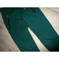 Billy & Lilly - Groene biker broek - 122/128