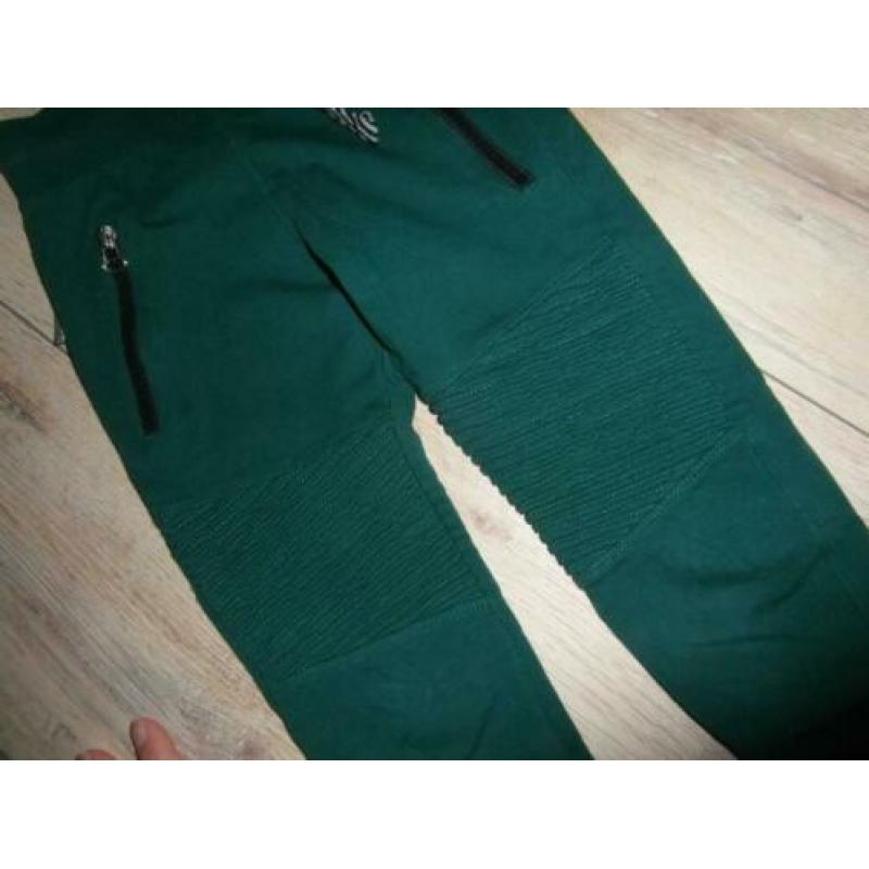 Billy & Lilly - Groene biker broek - 122/128