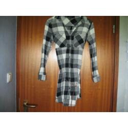 Donkerblauw/witte tuniek maat 36 merk atmosphere