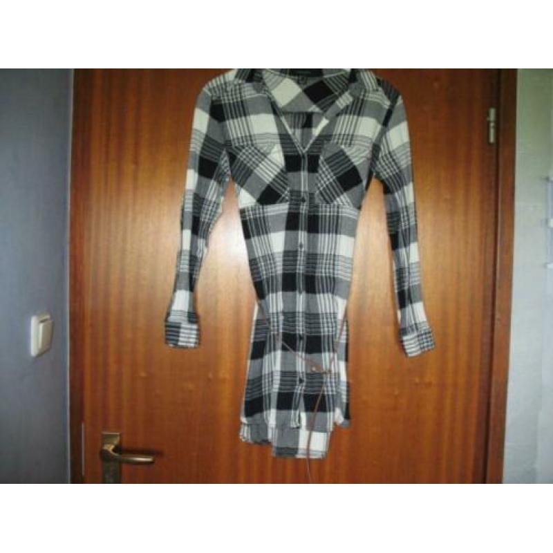Donkerblauw/witte tuniek maat 36 merk atmosphere