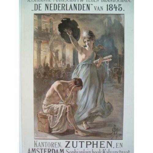 Affiches van banken en verzekeraars