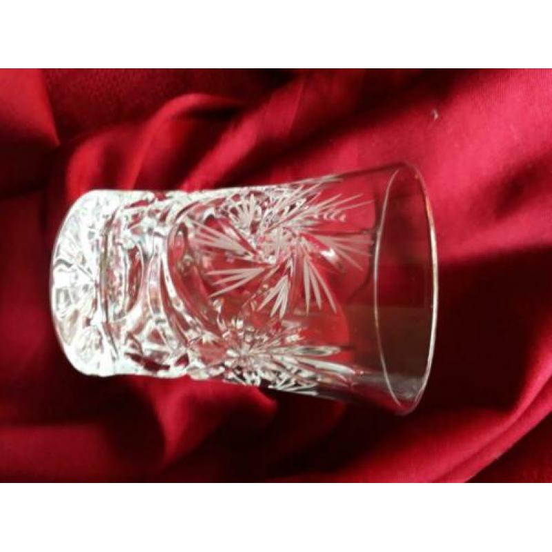 kristal / kristal glazen / set 48 stuk / Tsjechische kristal