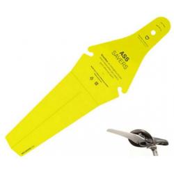 Ass saver spatbord onder zadel achterspatbord achter blauw